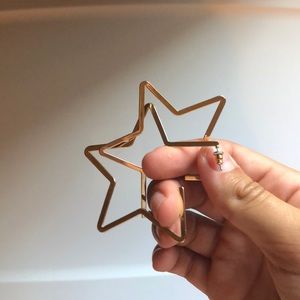 Star earrings